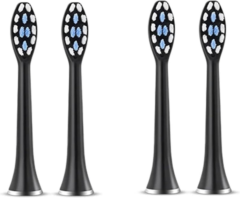 Compatible Replacement Brush Heads for SUBORT S7 Super Sonic Electric Toothbrush 8 Black Brush Head - Image 3